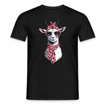 Lustige Mama Ziege Perfekt Zum Muttertag - Männer T-Shirt - Schwarz - Vorne - AI Model Male 178 light (178cm)