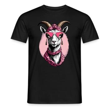 Lustige Mama Ziege Perfekt Zum Muttertag - Männer T-Shirt - Schwarz - Vorne - AI Model Male 178 light (178cm)