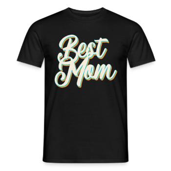 Meilleure maman fière maman conception de la fête des mères - T-shirt homme - noir - Devant - AI Model Male 178 light (178cm)