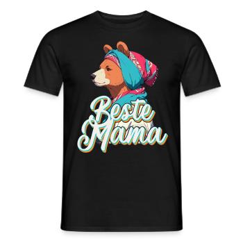 Meilleurs points forts du design de la fête des mères drôle de maman - T-shirt homme - noir - Devant - AI Model Male 178 light (178cm)
