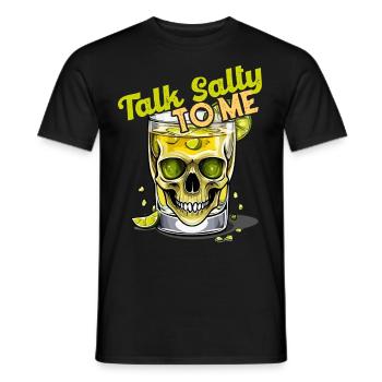 Lustiger Tequila Spruch Cinco De Mayo Mexiko - Männer T-Shirt - Schwarz - Vorne - AI Model Male 178 light (178cm)