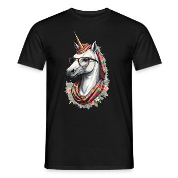 Licorne Maman Drôle Maman Licornes Maman aimante - T-shirt homme - noir - Devant - AI Model Male 178 light (178cm)
