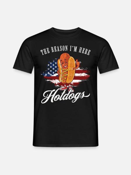 Lustiger - Männer T-Shirt - Schwarz