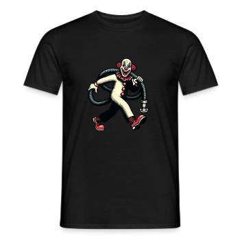 Halloween Costume Decoration Spooky Party Design - Men's T-Shirt - black - Front - AI Model Male 178 light (178cm)