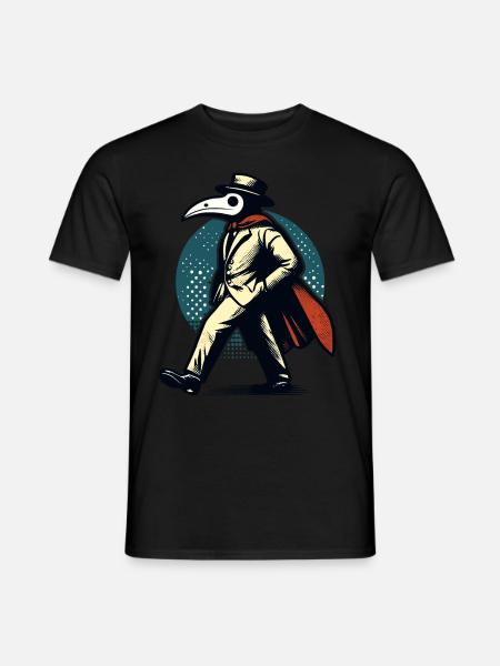 Halloween Kostüm Deko Gruseliges Party Design - Mænd T-shirt - sort