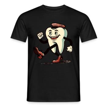 Halloween Kostüm Deko Gruseliges Party Design - Männer T-Shirt - Schwarz - Vorne - AI Model Male 178 light (178cm)