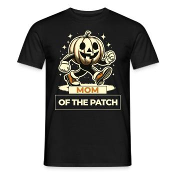 Mère Du Champ De Citrouille Drôle Disant Halloween - T-shirt homme - noir - Devant - AI Model Male 178 light (178cm)