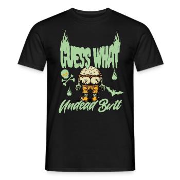 Halloween Kostüm Deko Unheimliche Verkleidung - Männer T-Shirt - Schwarz - Vorne - AI Model Male 178 light (178cm)