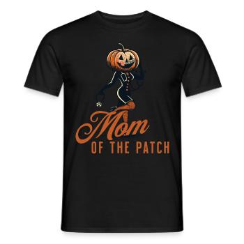 Mother Of The Pumpkin Field Funny Saying Halloween - Men's T-Shirt - black - Front - AI Model Male 178 light (178cm)