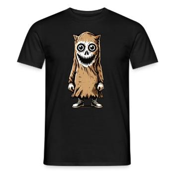 Gespenstische Party Lustiges Halloween Streetwear - Männer T-Shirt - Schwarz - Vorne - AI Model Male 178 light (178cm)