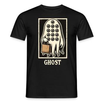 Gespenstische Party Trick Or Treat Zeit - Männer T-Shirt - Schwarz - Vorne - AI Model Male 178 light (178cm)