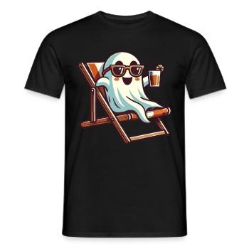 Summer Halloween Spooky Lifestyle Last - Men's T-Shirt - black - Front - AI Model Male 178 light (178cm)