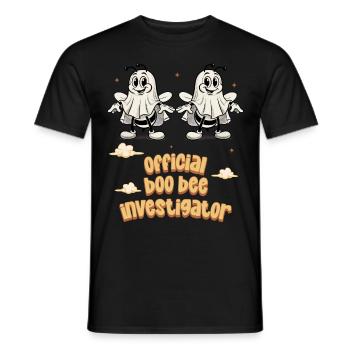 Offizieller Bienen Untersucher Lustiger Spruch - Männer T-Shirt - Schwarz - Vorne - AI Model Male 178 light (178cm)