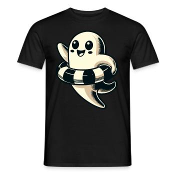 Été Halloween Drôle Rétro Style Vintage - T-shirt homme - noir - Devant - AI Model Male 178 light (178cm)