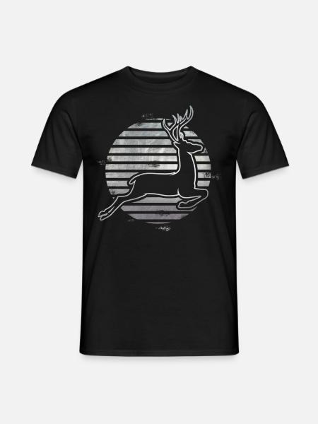 Chevreuil - T-shirt homme - noir