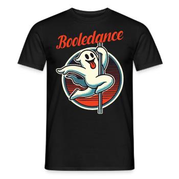 Lustiger Boole-dance Spruch Pole Dance Halloween - Männer T-Shirt - Schwarz - Vorne - AI Model Male 178 light (178cm)