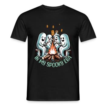 Halloween Geister In Meiner Spooky Ära - Männer T-Shirt - Schwarz - Vorne - AI Model Male 178 light (178cm)