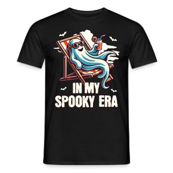 gHalloween Geist In Meiner Spooky Ära - Männer T-Shirt - Schwarz - Vorne - AI Model Male 178 light (178cm)