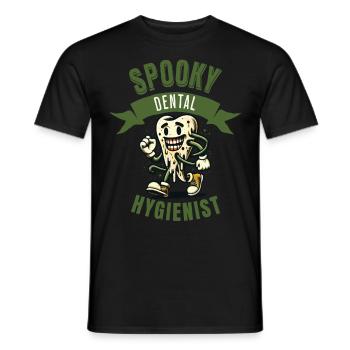 Schlechte Zähne Gruselige Zahnpflege Design - Männer T-Shirt - Schwarz - Vorne - AI Model Male 178 light (178cm)