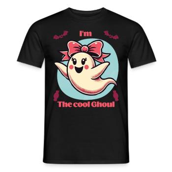 Ich Bin Der Coole Geist Halloween Spaß - Männer T-Shirt - Schwarz - Vorne - AI Model Male 178 light (178cm)