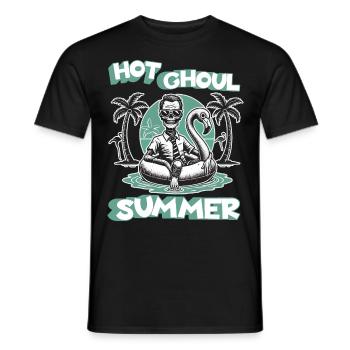 Heiße Ghoul Sommer Vibes Für Dich - Männer T-Shirt - Schwarz - Vorne - AI Model Male 178 light (178cm)