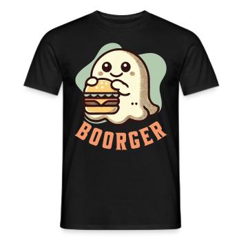 Ghost Boorger pour les fans de Hambourg - T-shirt homme - noir - Devant - AI Model Male 178 light (178cm)