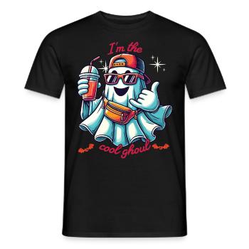 I'm the Cool Ghoul Ghost Friends - Men's T-Shirt - black - Front - AI Model Male 178 light (178cm)