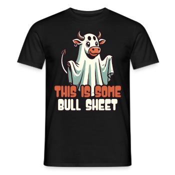 C’est vraiment un de vache drôle - T-shirt homme - noir - Devant - AI Model Male 178 light (178cm)