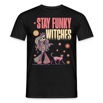 Hexen Liebhaber Design Lustiger Hexen Spruch - Männer T-Shirt - Schwarz - Vorne - AI Model Male 178 light (178cm)