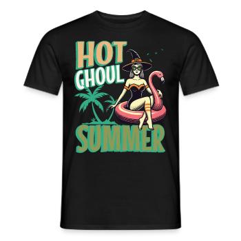 Heißer Ghoul Sommer Hexenflair - Männer T-Shirt - Schwarz - Vorne - AI Model Male 178 light (178cm)