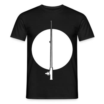 Angel Drawing - Men's T-Shirt - black - Front - AI Model Male 178 light (178cm)