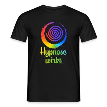 Hypnose Hypnotisch Hypnotisieren Team Geschenkidee - Männer T-Shirt - Schwarz - Vorne - AI Model Male 178 light (178cm)