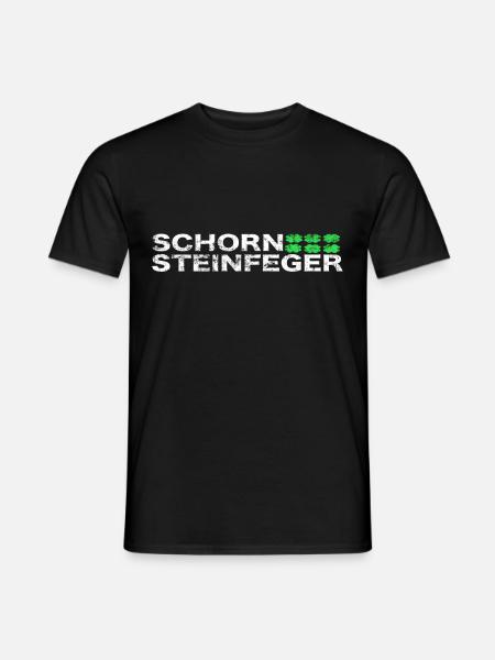 Schornsteinfeger Geschenk Schornstein Kamin - Männer T-Shirt - Schwarz