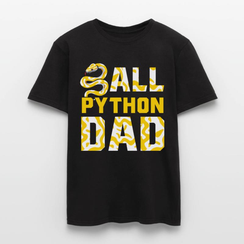 Banana Ball Python Herpétologiste Ball Python Papa T-shirt homme