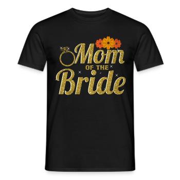 Braut Mutter Hochzeit Trauzeugin - Männer T-Shirt - Schwarz - Vorne - AI Model Male 178 light (178cm)