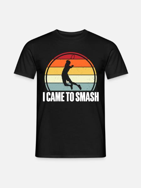 Badminton Federball - Men's T-Shirt - black