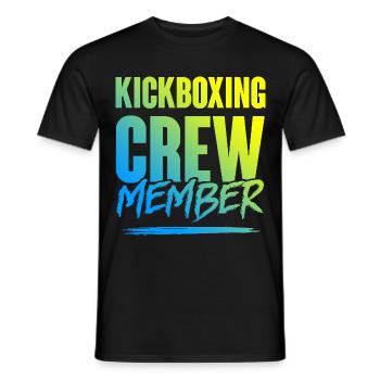 Kickboxing Crew - Men's T-Shirt - black - Front - AI Model Male 178 light (178cm)