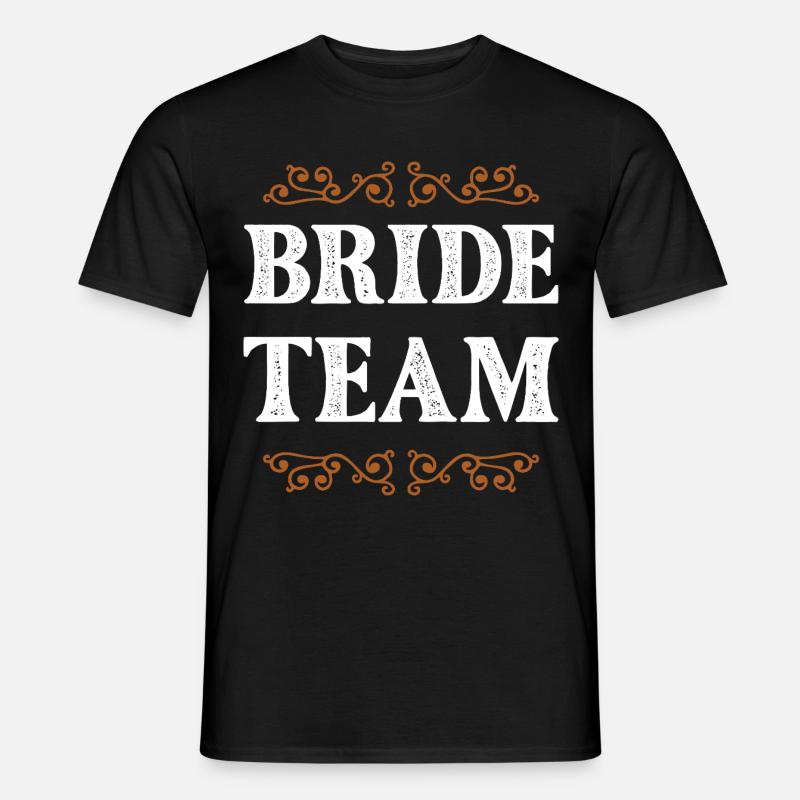Bride Crew - Männer T-Shirt - Schwarz