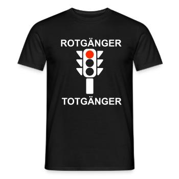 T-shirt Rotger Totger - T-shirt homme - noir - Devant - AI Model Male 178 light (178cm)