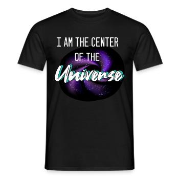 Astronaut Astronomie Weltraum Geschenk 1 - Männer T-Shirt - Schwarz - Vorne - AI Model Male 178 light (178cm)
