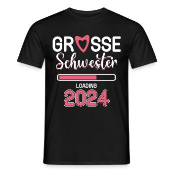 Grande soeur 2024 - T-shirt homme - noir - Devant - AI Model Male 178 light (178cm)