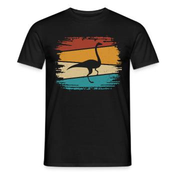 Dinosaure - T-shirt homme - noir - Devant - AI Model Male 178 light (178cm)