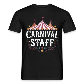 Cirque Carnaval Carnaval - T-shirt homme - noir - Devant - AI Model Male 178 light (178cm)