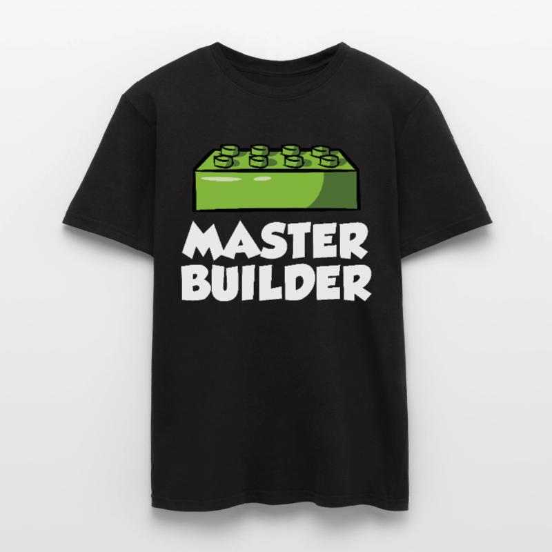 Brick Builder Brick Building Master Builder Men’s T-shirt