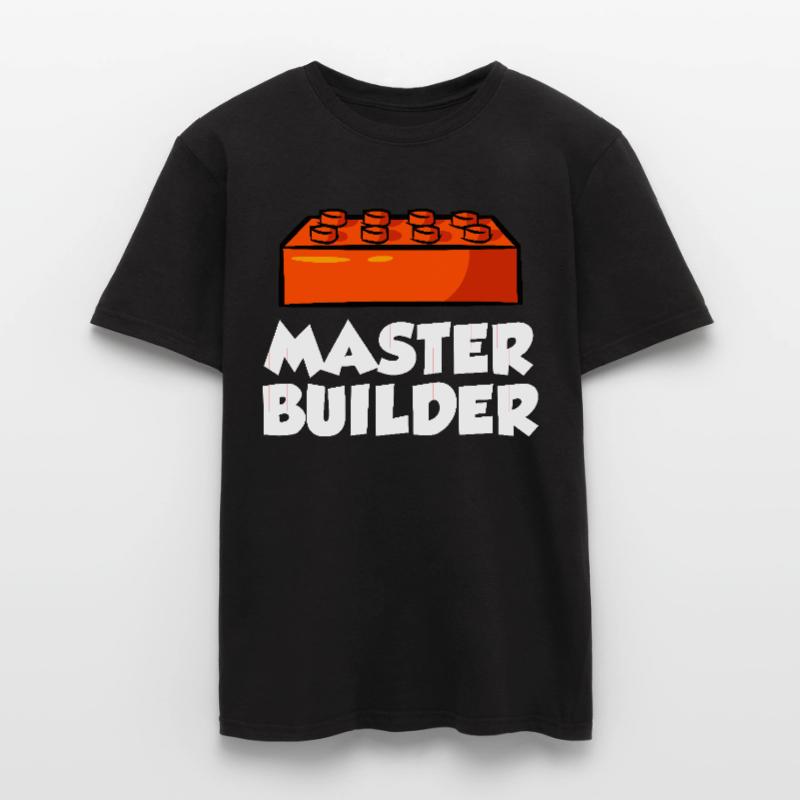 Brick Builder Brick Building Master Builder Men’s T-shirt