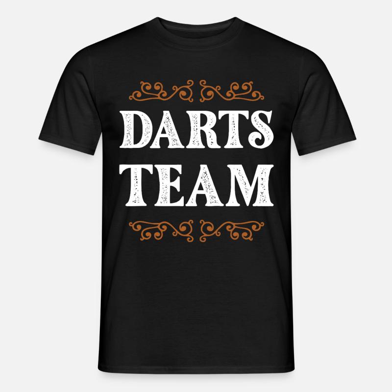 Darts Crew - Männer T-Shirt - Schwarz