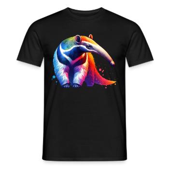 Anteater - Men's T-Shirt - black - Front - AI Model Male 178 light (178cm)