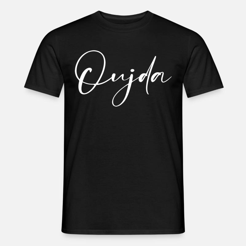 Oujda - Männer T-Shirt - Schwarz