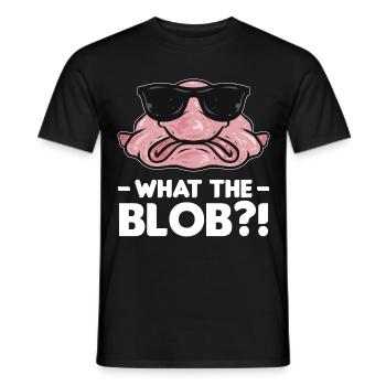 Blobfisch | Fische Aquaristik Blobfische Geschenke - Männer T-Shirt - Schwarz - Vorne - AI Model Male 178 light (178cm)