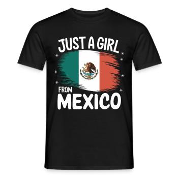 Mexico Mexico Mexican Spanish - Men's T-Shirt - black - Front - AI Model Male 178 light (178cm)